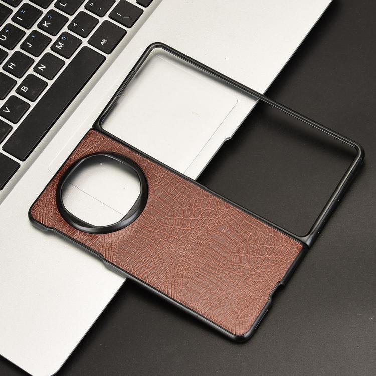 For Huawei Mate X6 Crocodile Texture Back Cover Phone Case