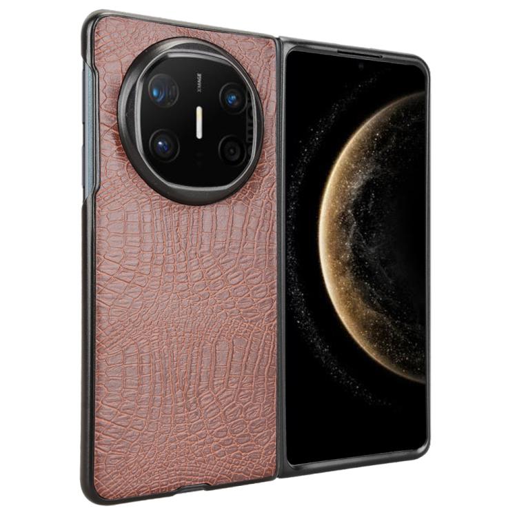 For Huawei Mate X6 Crocodile Texture Back Cover Phone Case