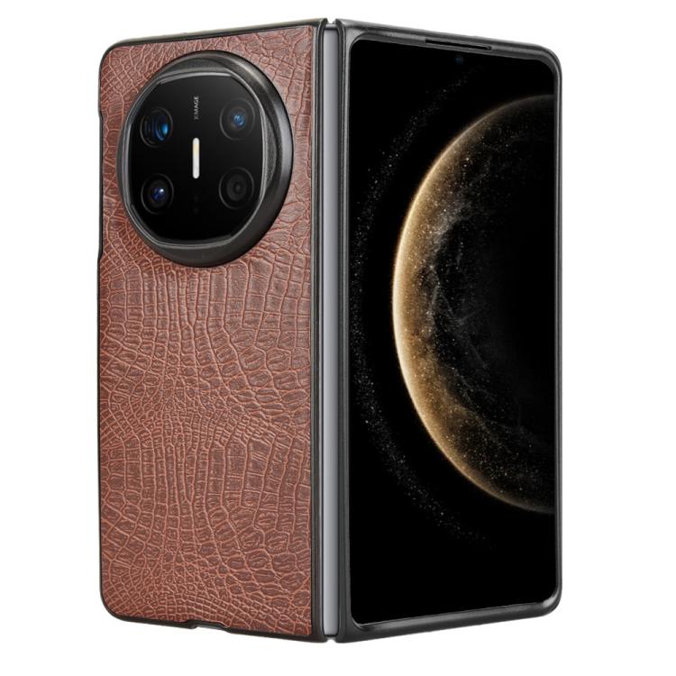 For Huawei Mate X6 Crocodile Texture Back Cover Phone Case