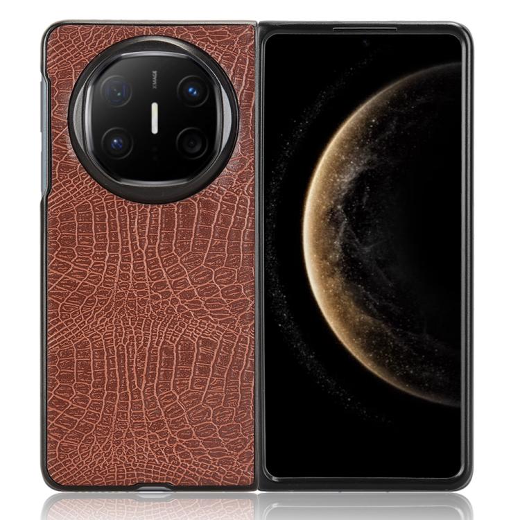 For Huawei Mate X6 Crocodile Texture Back Cover Phone Case