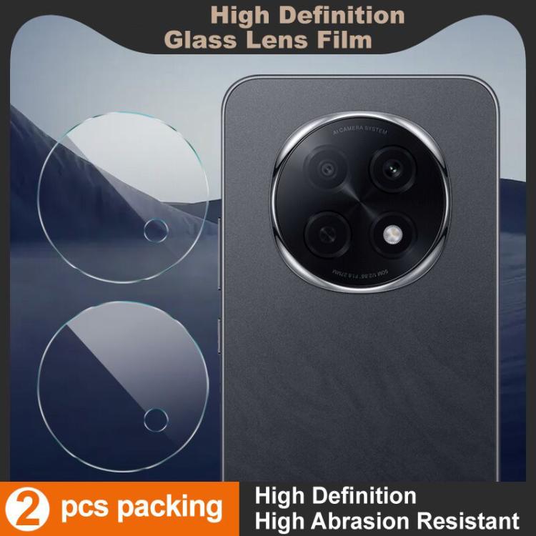 For OPPO F29 Pro 5G 2 PCS/Set IMAK HD Glass Rear Camera Lens Film