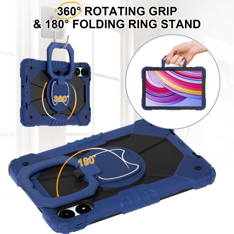 For Xiaomi Redmi Pad Pro 12.1 Contrast Color Robot Silicone Hybrid PC Tablet Case