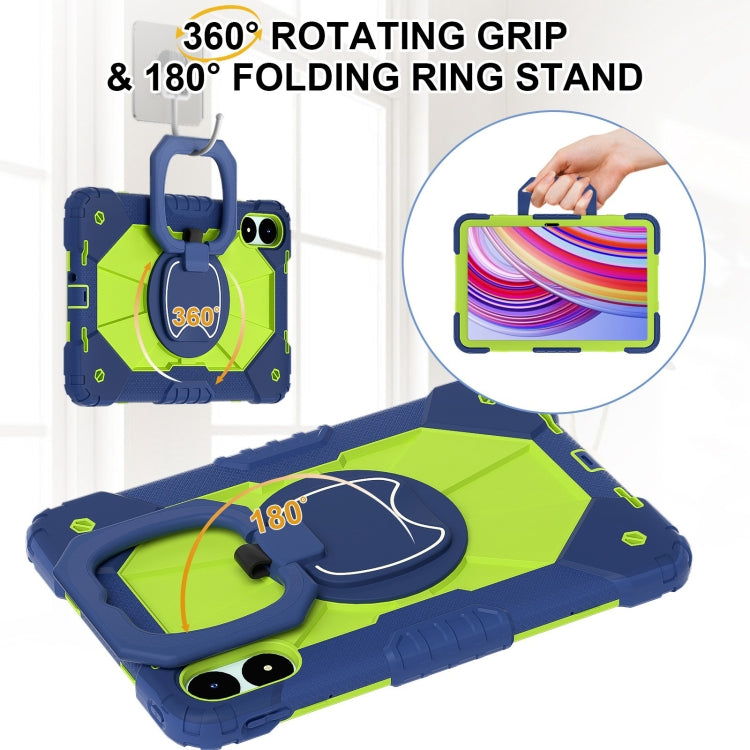 For Xiaomi Redmi Pad Pro 12.1 Contrast Color Robot Silicone Hybrid PC Tablet Case