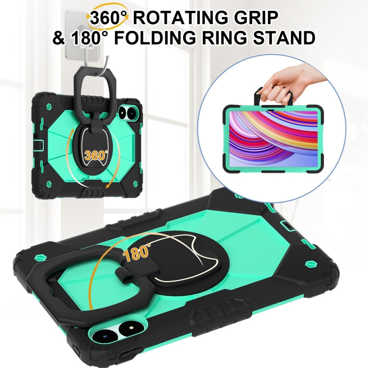 For Xiaomi Redmi Pad Pro 12.1 Contrast Color Robot Silicone Hybrid PC Tablet Case