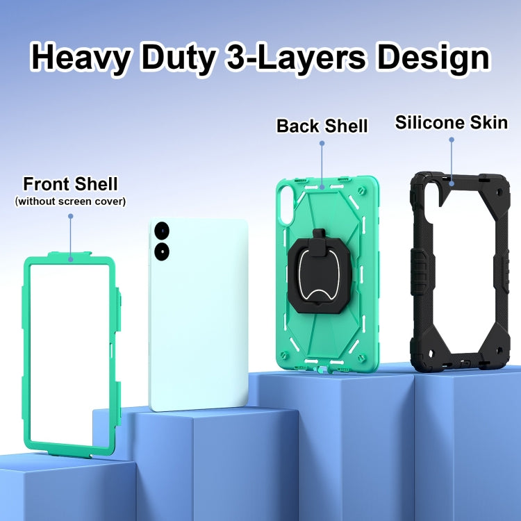 For Xiaomi Redmi Pad Pro 12.1 Contrast Color Robot Silicone Hybrid PC Tablet Case
