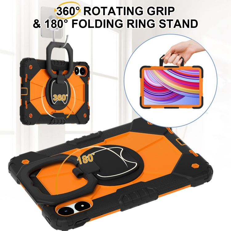For Xiaomi Redmi Pad Pro 12.1 Contrast Color Robot Silicone Hybrid PC Tablet Case