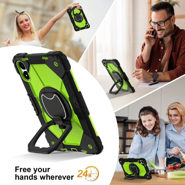 For Xiaomi Redmi Pad Pro 12.1 Contrast Color Robot Silicone Hybrid PC Tablet Case