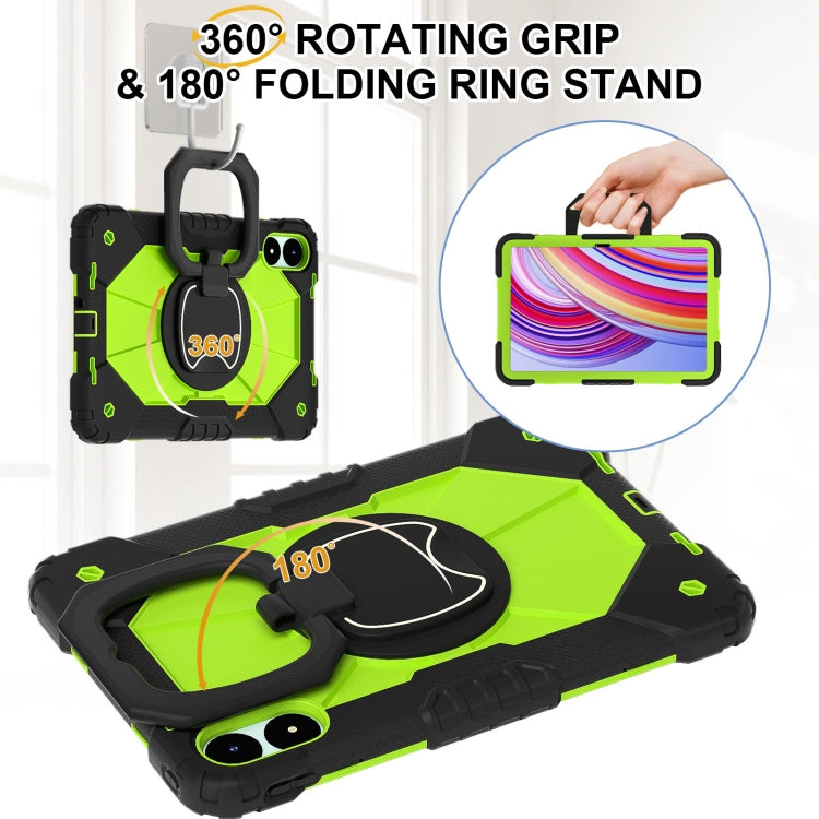 For Xiaomi Redmi Pad Pro 12.1 Contrast Color Robot Silicone Hybrid PC Tablet Case