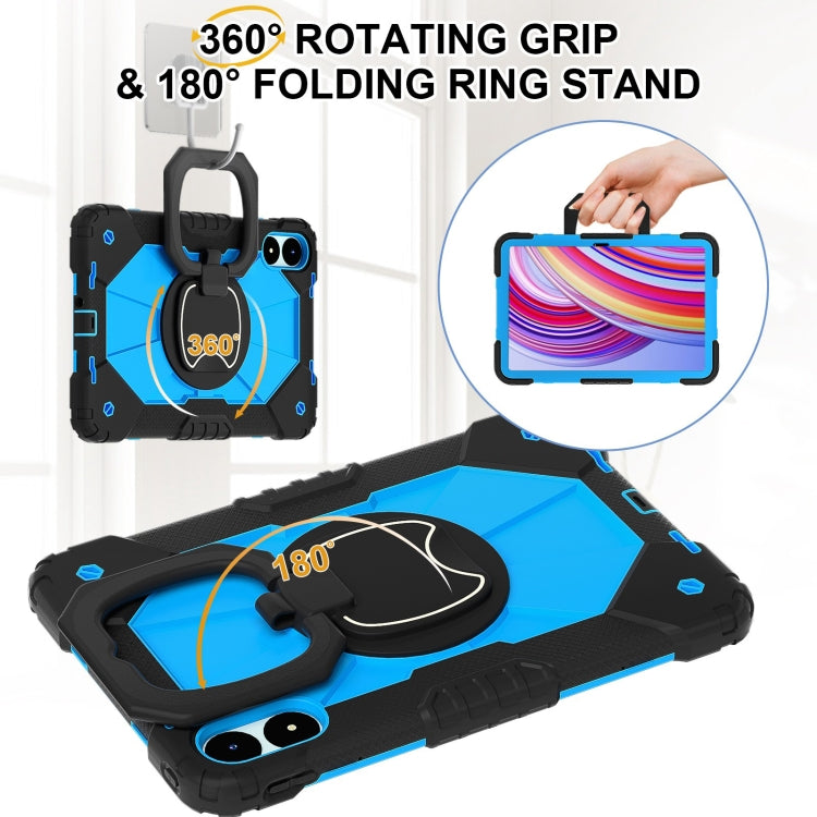 For Xiaomi Redmi Pad Pro 12.1 Contrast Color Robot Silicone Hybrid PC Tablet Case