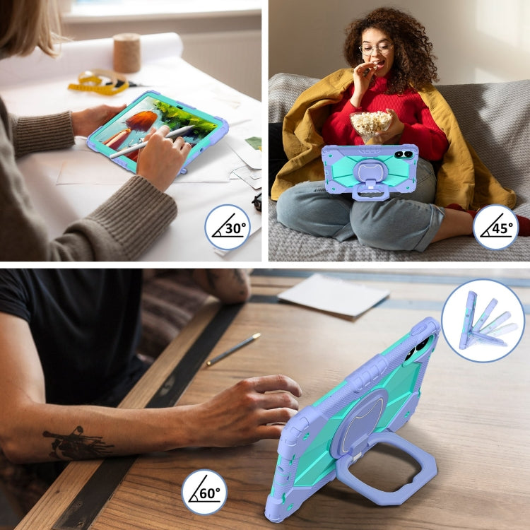 For Xiaomi Redmi Pad Pro 12.1 Contrast Color Robot Silicone Hybrid PC Tablet Case