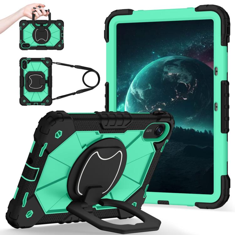 For Xiaomi Redmi Pad 2 11 2025 Contrast Color Robot Silicone Hybrid PC Tablet Case