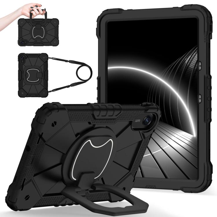 For Xiaomi Redmi Pad 2 11 2025 Contrast Color Robot Silicone Hybrid PC Tablet Case