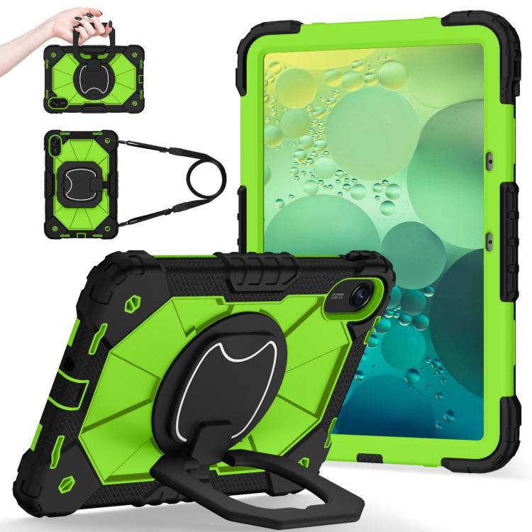 For Xiaomi Redmi Pad 2 11 2025 Contrast Color Robot Silicone Hybrid PC Tablet Case