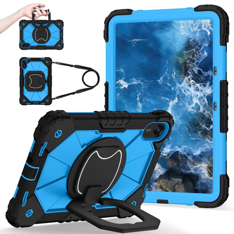 For Xiaomi Redmi Pad 2 11 2025 Contrast Color Robot Silicone Hybrid PC Tablet Case
