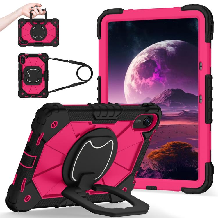 For Xiaomi Redmi Pad 2 11 2025 Contrast Color Robot Silicone Hybrid PC Tablet Case