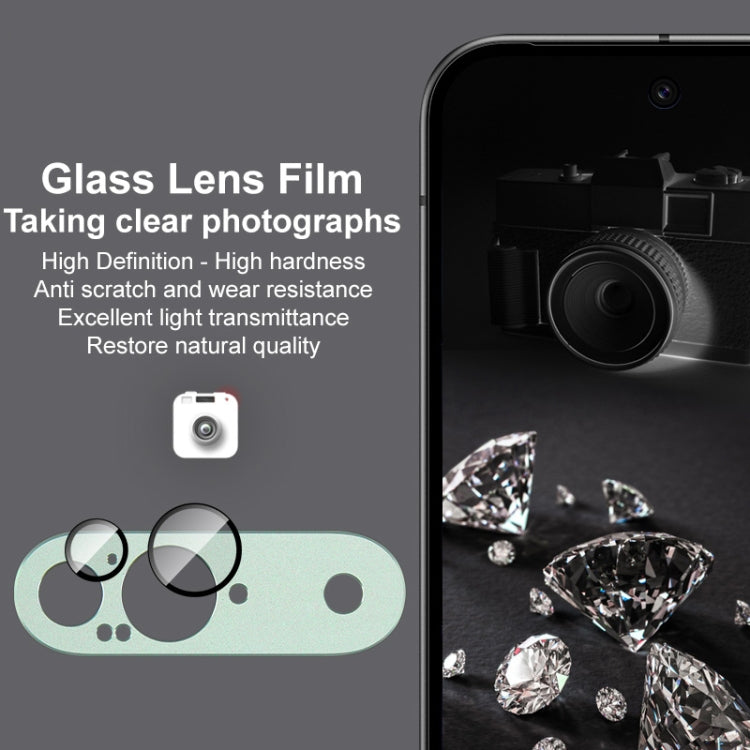 For Google Pixel 9 IMAK Metal Armor Premium Camera Protector Film