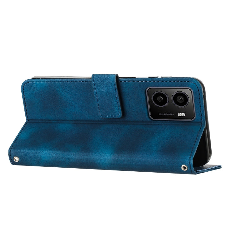 For HMD Pulse Pro Dream Triangle Leather Phone Case with Long  Lanyard