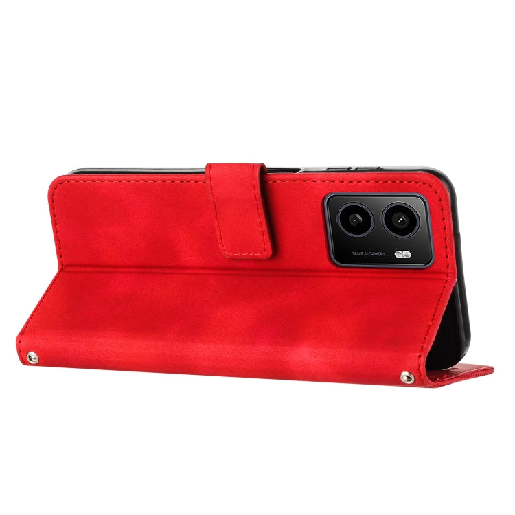For HMD Pulse Pro Dream Triangle Leather Phone Case with Long  Lanyard