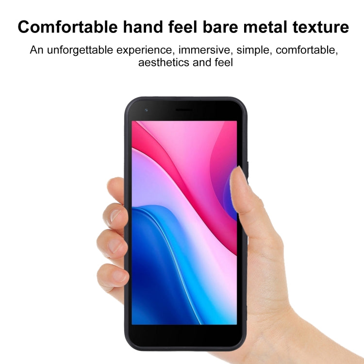For ZTE Blade A35 Lite 10pcs TPU Phone Case - Black