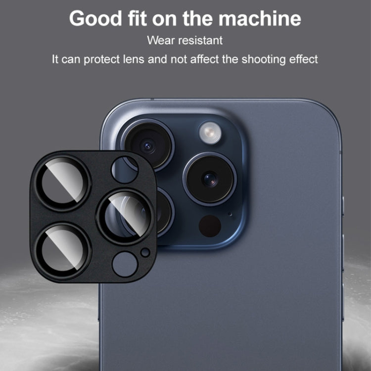 For iPhone 16 Pro / 16 Pro Max IMAK Metal Armor Premium Camera Protector Film