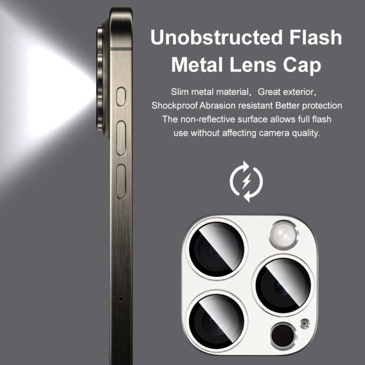 For iPhone 16 Pro / 16 Pro Max IMAK Metal Armor Premium Camera Protector Film