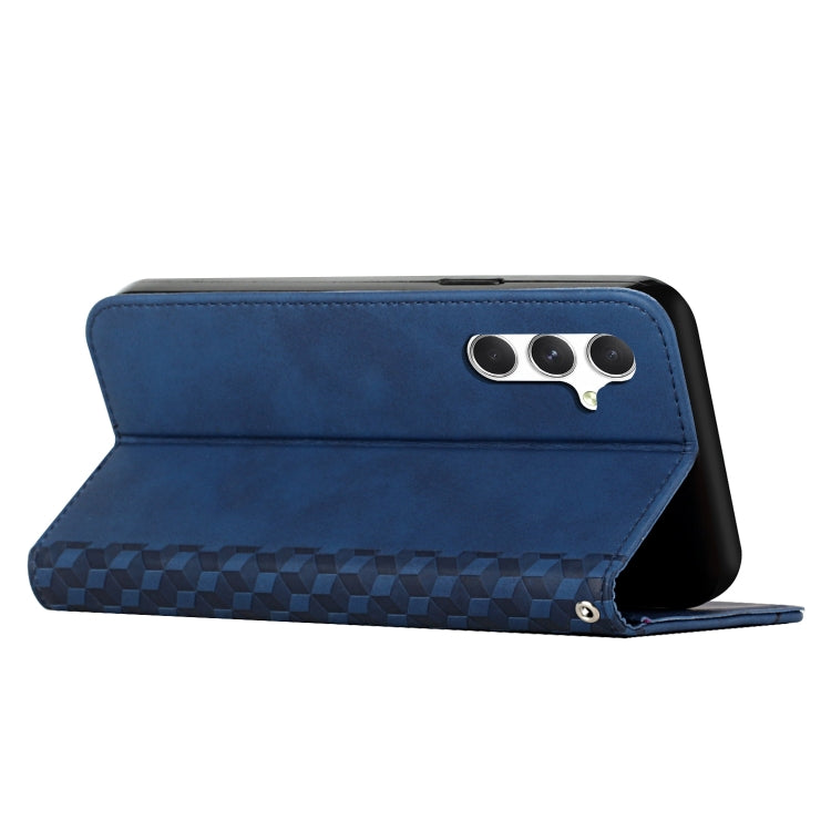 For Samsung Galaxy A56 5G Diamond Splicing Skin Feel Magnetic Leather Phone Case