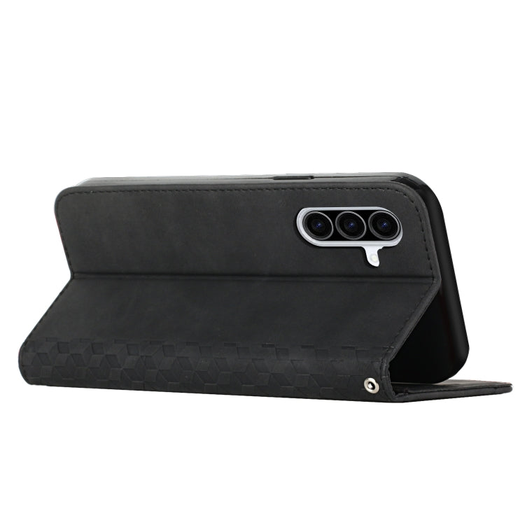 For Samsung Galaxy A36 5G Diamond Splicing Skin Feel Magnetic Leather Phone Case