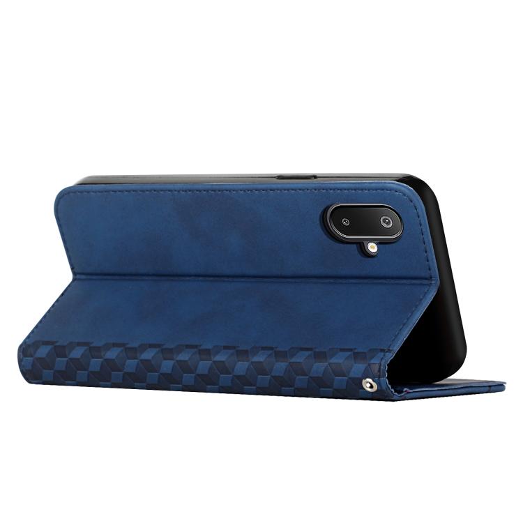For Samsung Galaxy F06 5G / M06 5G Diamond Splicing Skin Feel Magnetic Leather Phone Case