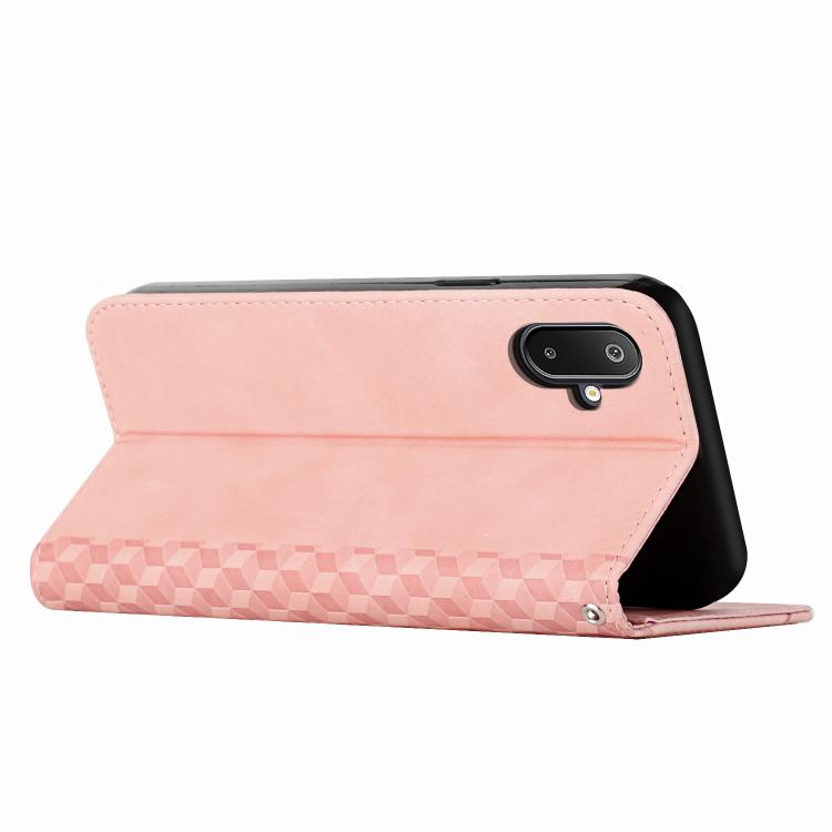 For Samsung Galaxy F06 5G / M06 5G Diamond Splicing Skin Feel Magnetic Leather Phone Case