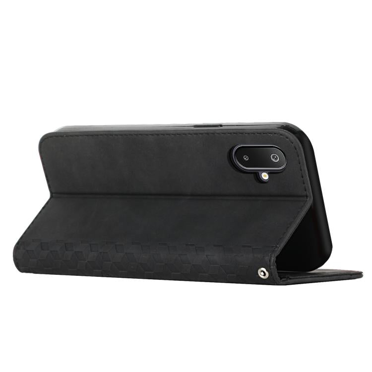 For Samsung Galaxy F06 5G / M06 5G Diamond Splicing Skin Feel Magnetic Leather Phone Case