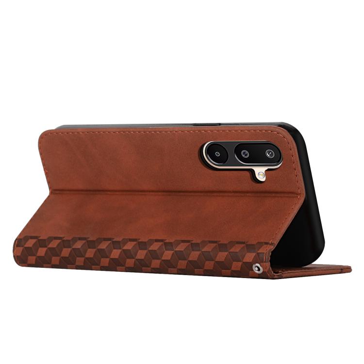 For Samsung Galaxy F16 5G / M16 5G Diamond Splicing Skin Feel Magnetic Leather Phone Case