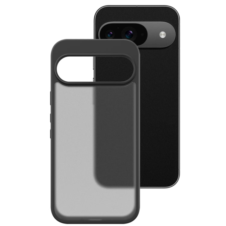 For Google Pixel 9 / 9 Pro imak UX-9B Series Four Corners Tiny Airbag Shockproof Phone Case - Black