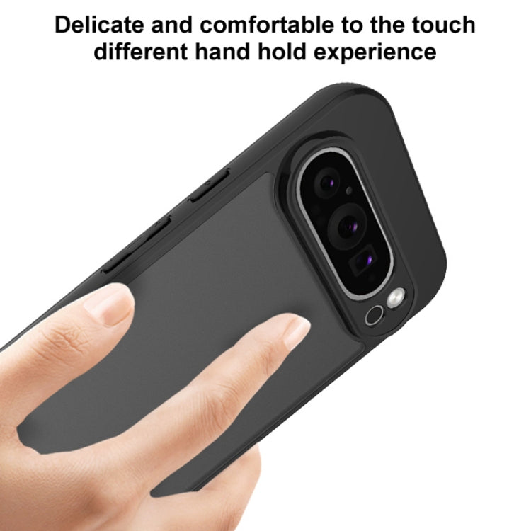For Google Pixel 9 Pro XL imak UX-9B Series Four Corners Tiny Airbag Shockproof Phone Case - Black