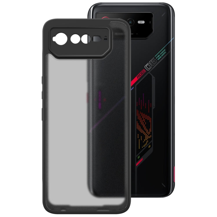 For Asus ROG Phone 6 Pro / 6 / 6D imak UX-9B Series Four Corners Tiny Airbag Shockproof Phone Case - Black