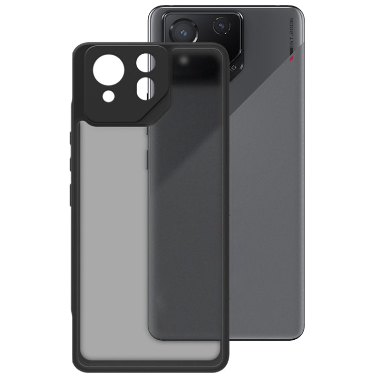 For Asus ROG Phone 8 / 8 Pro imak UX-9B Series Four Corners Tiny Airbag Shockproof Phone Case - Black