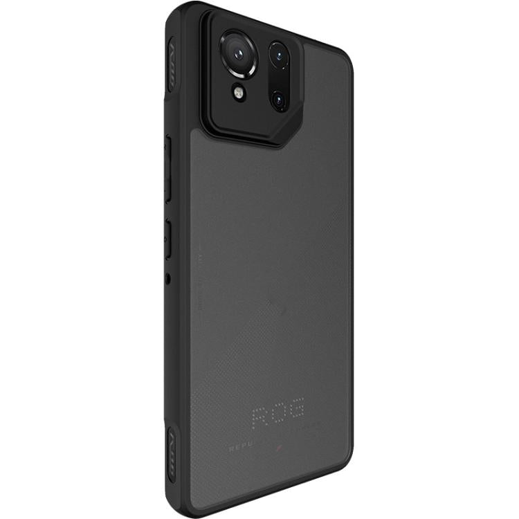 For Asus ROG Phone 9 / 9 Pro imak UX-9B Series Four Corners Tiny Airbag Shockproof Phone Case - Black