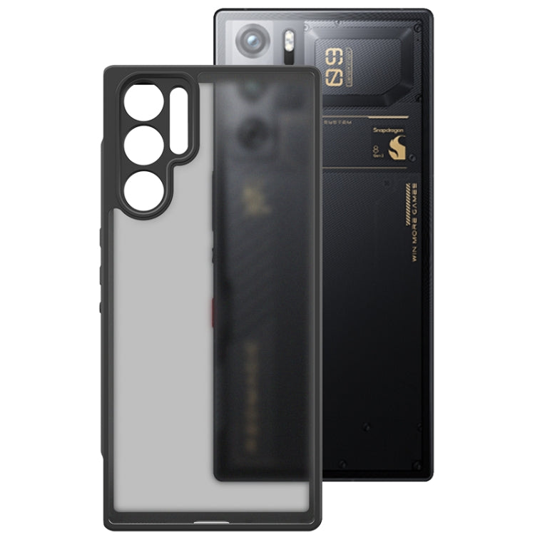 For ZTE nubia Red Magic 9s Pro+ imak UX-9B Series Four Corners Tiny Airbag Shockproof Phone Case - Black