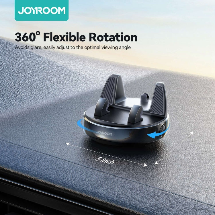 JOYROOM JR-ZS330 Dundun No.3 Vehicle Mounted Bracket Dashboard Car Phone Holder - Black
