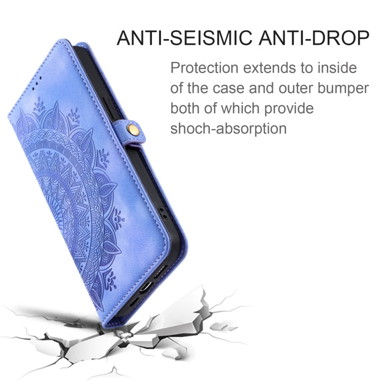 For Google Pixel 9 / 9 Pro Skin Feel Totem Embossed Leather Phone Case