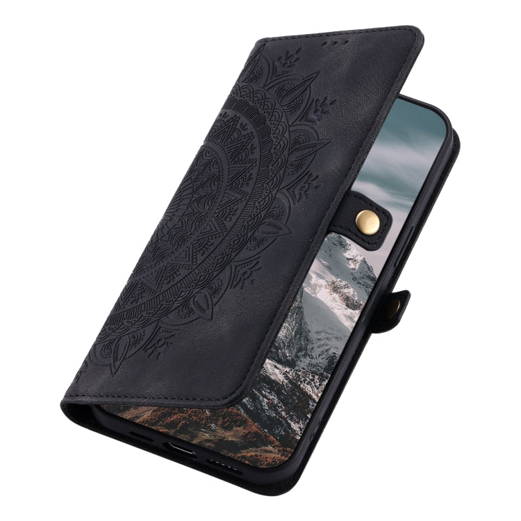 For Google Pixel 9 / 9 Pro Skin Feel Totem Embossed Leather Phone Case