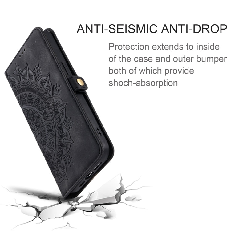 For Google Pixel 9 / 9 Pro Skin Feel Totem Embossed Leather Phone Case