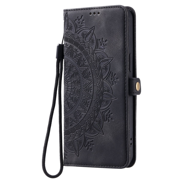 For Google Pixel 9a Skin Feel Totem Embossed Leather Phone Case