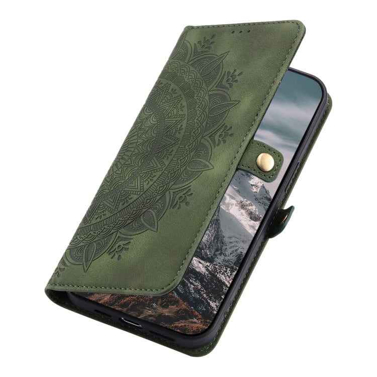 For OPPO A58 4G Skin Feel Totem Embossed Leather Phone Case
