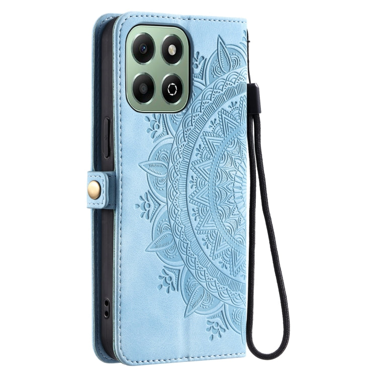 For Honor X6b / X6a Skin Feel Totem Embossed Leather Phone Case