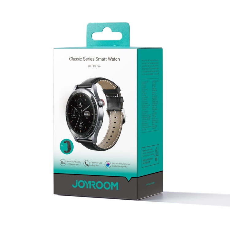 JOYROOM JR-FC2 Pro Classic Series Smart Watch, 1.46 inch Screen, Support BT Call / Heart Rate / Blood Oxygen