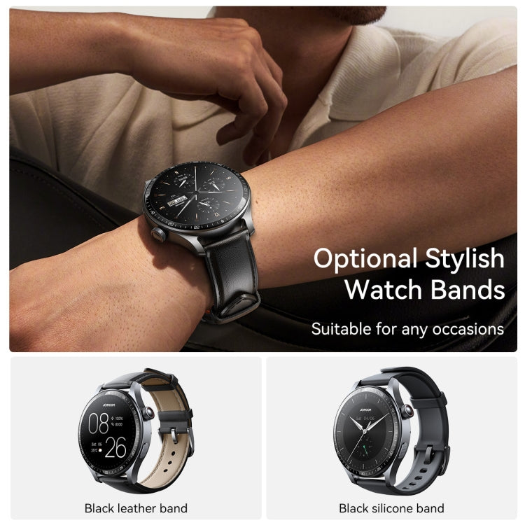 JOYROOM JR-FC2 Pro Classic Series Smart Watch, 1.46 inch Screen, Support BT Call / Heart Rate / Blood Oxygen