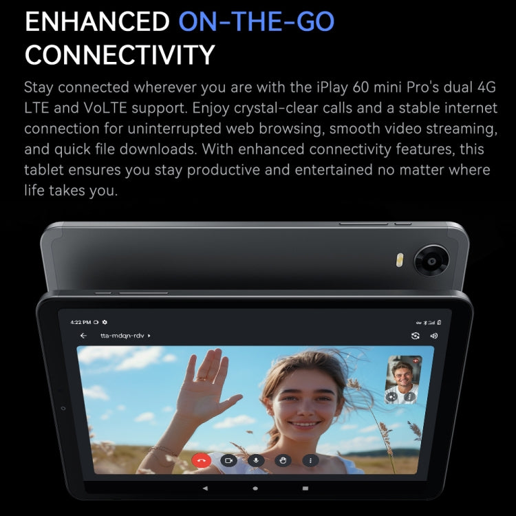 ALLDOCUBE iPlay 60 Mini Pro 4G LTE Tablet, 8GB+128GB, 8.4 inch Android 14 MTK Helio G99 Octa Core - Grey
