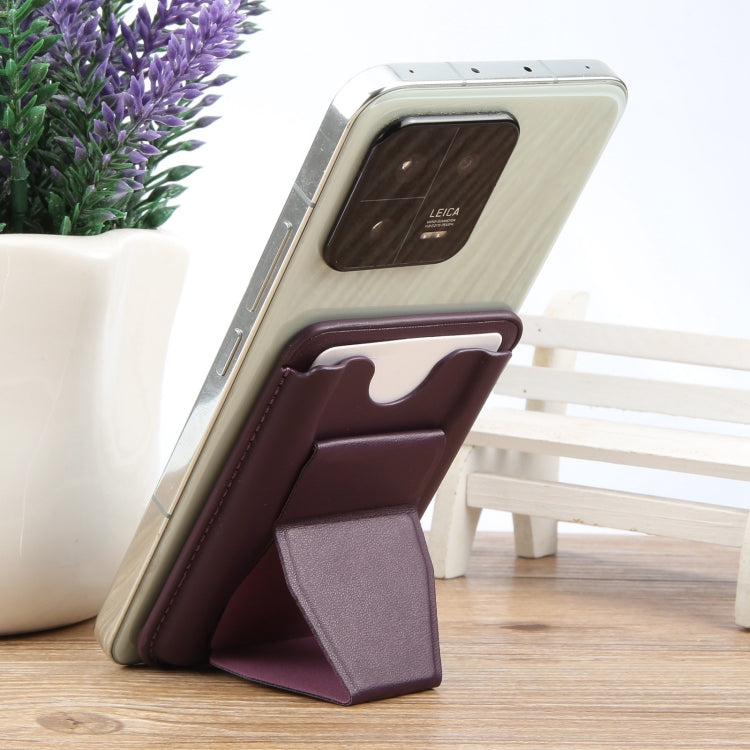 MagSafe Magnetic Wallet Card Hourglass Fold Holder Case
