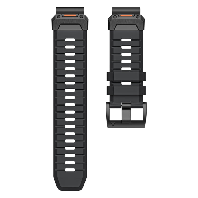 For Garmin Fenix 7 Fluororubber Quick Release Watch Band
