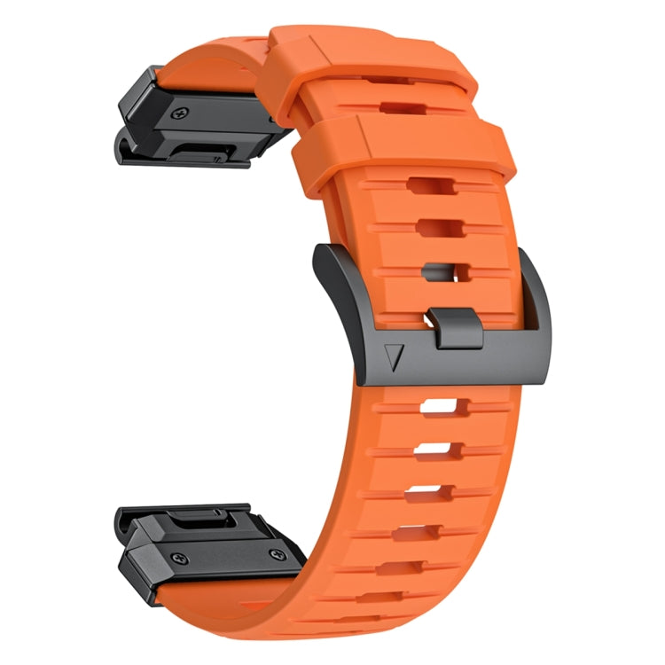 For Garmin Fenix 7X Fluororubber Quick Release Watch Band